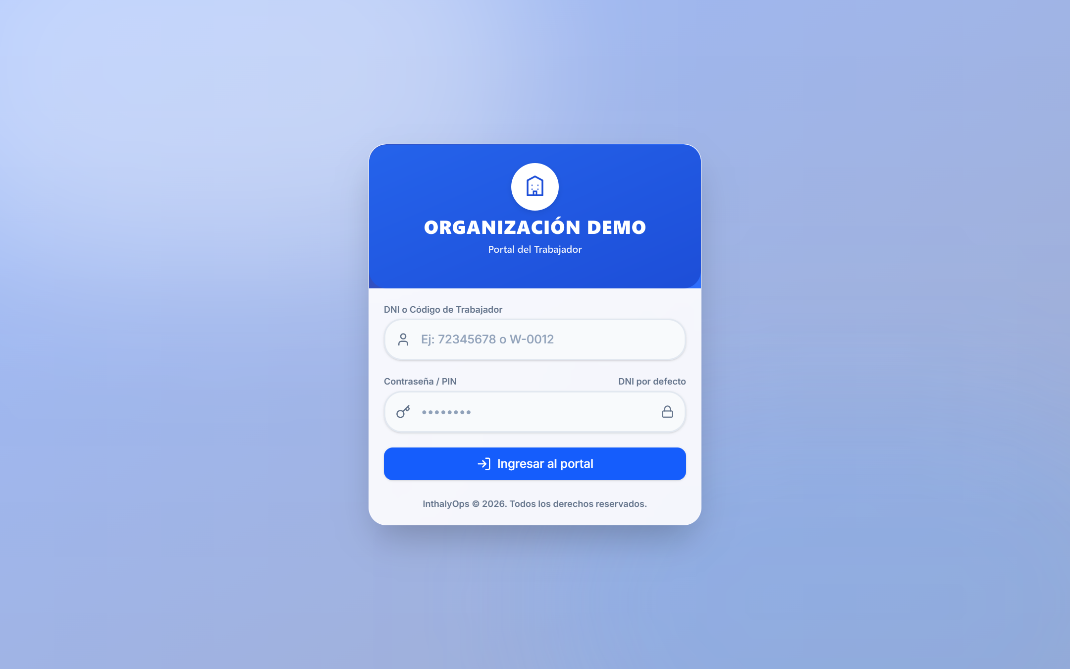Portal del Trabajador